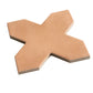 Terracotta 5x5 Matte Cross Porcelain Tile (34 pack, 5.31 sq ft/case) - Sample