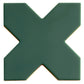 Sage Green 5x5 Matte Cross Porcelain Tile (34 pack, 5.31 sq ft/case) - Sample