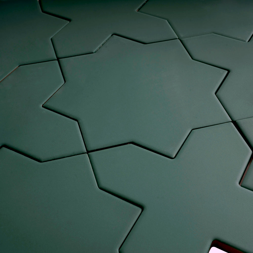Sage Green 5x5 Matte Cross Porcelain Tile (34 pack, 5.31 sq ft/case)
