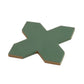 Sage Green 5x5 Matte Cross Porcelain Tile (34 pack, 5.31 sq ft/case)