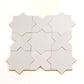 Light Gray 5x5 Matte Cross Porcelain Tile (34 pack, 5.31 sq ft/case)