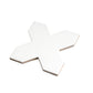 Pure White 5x5 Matte Cross Porcelain Tile (34 pack, 5.31 sq ft/case) - Sample