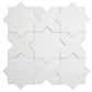 Pure White 5x5 Matte Cross Porcelain Tile (34 pack, 5.31 sq ft/case) - Sample