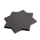 Graphite Black 7x7 Matte Star Porcelain Tile (34 pack, 5.31 sq ft/case)