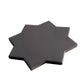 Graphite Black 7x7 Matte Star Porcelain Tile (34 pack, 5.31 sq ft/case) - Sample