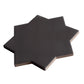 Graphite Black 7x7 Matte Star Porcelain Tile (34 pack, 5.31 sq ft/case) - Sample