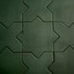 Sage Green 7x7 Matte Star Porcelain Tile (34 pack, 5.31 sq ft/case)