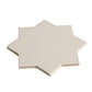 Light Gray 7x7 Matte Star Porcelain Tile (34 pack, 5.31 sq ft/case) - Sample