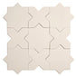 Light Gray 7x7 Matte Star Porcelain Tile (34 pack, 5.31 sq ft/case) - Sample