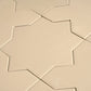 Ecru Taupe 7x7 Matte Star Porcelain Tile (34 pack, 5.31 sq ft/case) - Sample