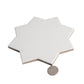 Pure White 7x7 Matte Star Porcelain Tile (34 pack, 5.31 sq ft/case)