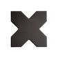 Graphite Black 5x5 Matte Cross Porcelain Tile (34 pack, 5.31 sq ft/case)