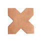 Terracotta 5x5 Matte Cross Porcelain Tile (34 pack, 5.31 sq ft/case)
