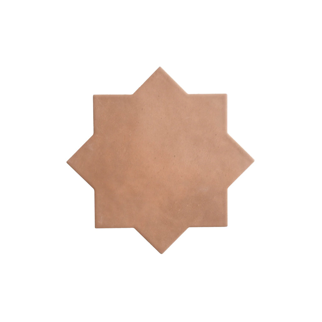 Terracotta 7x7 Matte Star Porcelain Tile (34 pack, 5.31 sq ft/case)