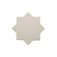 Light Gray 7x7 Matte Star Porcelain Tile (34 pack, 5.31 sq ft/case)