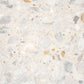 Ivory White Gray 24x24 Polished Square Terrazzo Large Format Tile (4 pack, 15.5 sq ft/case)