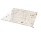 Ivory White Gray 24x24 Polished Square Terrazzo Large Format Tile (4 pack, 15.5 sq ft/case)