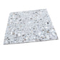Gray Beige 24x24 Honed Square Terrazzo Large Format Tile (2 pack, 7.75 sq ft/case)