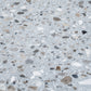 Gray Beige 24x24 Honed Square Terrazzo Large Format Tile (2 pack, 7.75 sq ft/case)