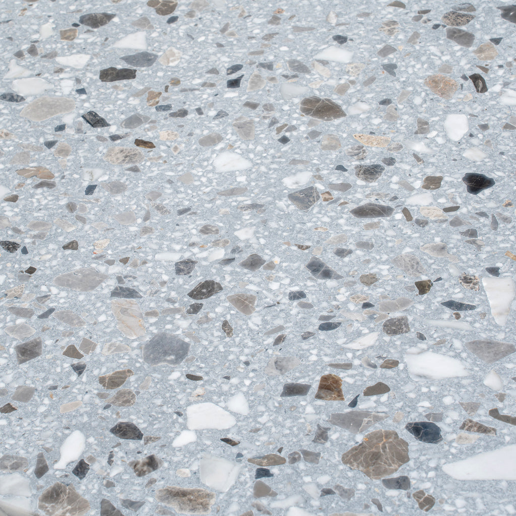 Gray Beige 24x24 Honed Square Terrazzo Large Format Tile (2 pack, 7.75 sq ft/case)