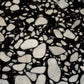 Jet Black 24x24 Polished Square Terrazzo Large Format Tile (4 pack, 15.5 sq ft/case)