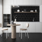 Eastern Black 10x10 Honed Hexagon Marble Tile (5 pack, 2.95 sq ft/case)