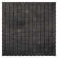 Jet Black 12x12 Polished Square Marble Mosaic Tile (5 pack, 5 sq ft/case) - Sample