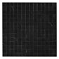 Jet Black 12x12 Polished Square Marble Mosaic Tile (5 pack, 5 sq ft/case) - Sample