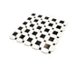 Eastern Black Thassos White 12x12 Polished Octagon Marble Mosaic Tile (5 pack, 5.08 sq ft/case)