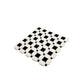 Eastern Black Thassos White 12x12 Polished Octagon Marble Mosaic Tile (5 pack, 5.08 sq ft/case)