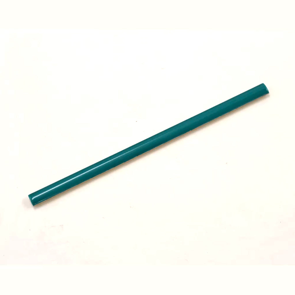 Turquoise Blue 0.6x12 Glossy Porcelain Bullnose Tile Trim (10 pack, 0.5 sq ft/case)