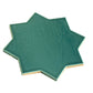 Turquoise Blue 7x7 Glossy Star Porcelain Tile (16 pack, 6.46 sq ft/case)