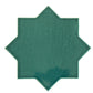 Turquoise Blue 7x7 Glossy Star Porcelain Tile (16 pack, 6.46 sq ft/case)