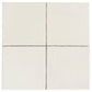 Pearl White 6x6 Glossy Square Porcelain Tile (19 pack, 4.65 sq ft/case) - Sample