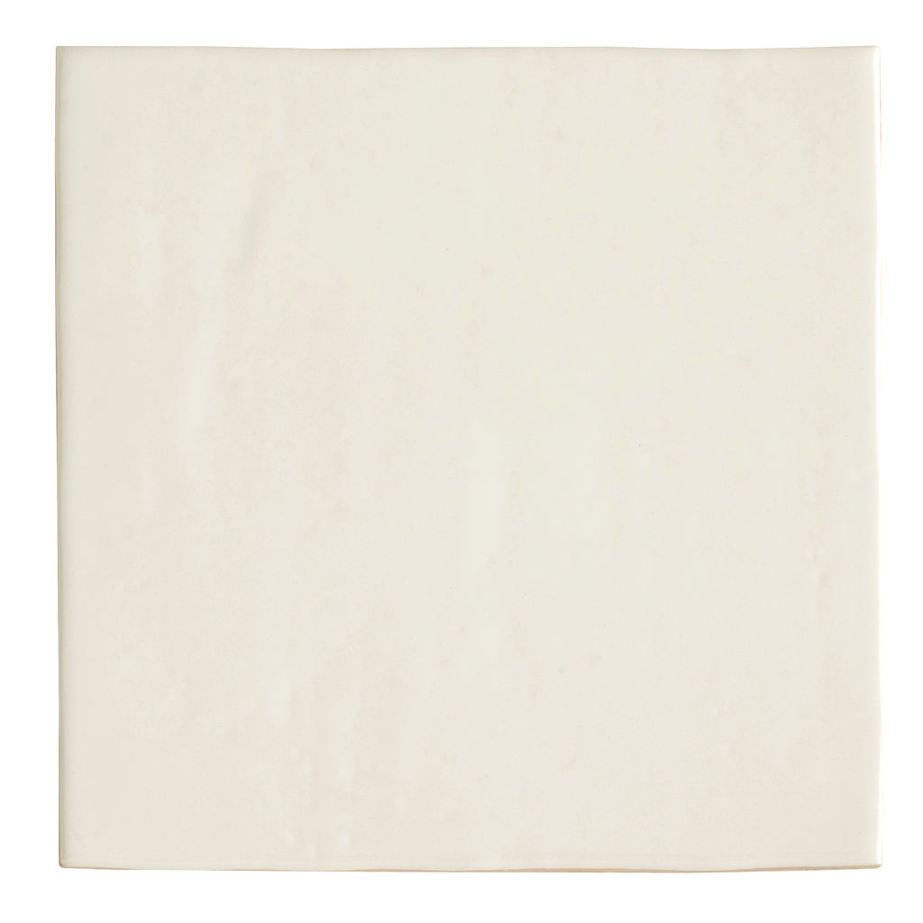 Pearl White 6x6 Glossy Square Porcelain Tile (19 pack, 4.65 sq ft/case)