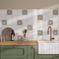 Pearl White 6x6 Glossy Square Porcelain Tile (19 pack, 4.65 sq ft/case)