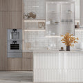 Pearl White 3x19 Glossy Picket Porcelain Tile (20 pack, 7.65 sq ft/case)