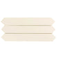 Pearl White 3x19 Glossy Picket Porcelain Tile (20 pack, 7.65 sq ft/case) - Sample