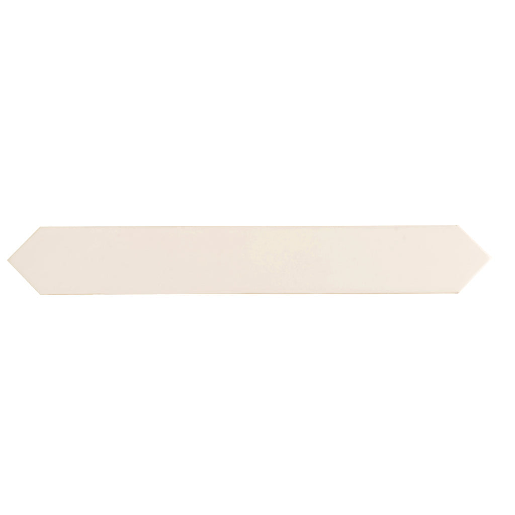 Pearl White 3x19 Glossy Picket Porcelain Tile (20 pack, 7.65 sq ft/case) - Sample