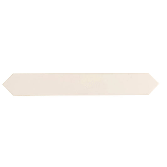 Pearl White 3x19 Glossy Picket Porcelain Tile (20 pack, 7.65 sq ft/case) - Sample