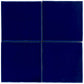 Royal Blue 6x6 Glossy Square Porcelain Tile (19 pack, 4.65 sq ft/case) - Sample