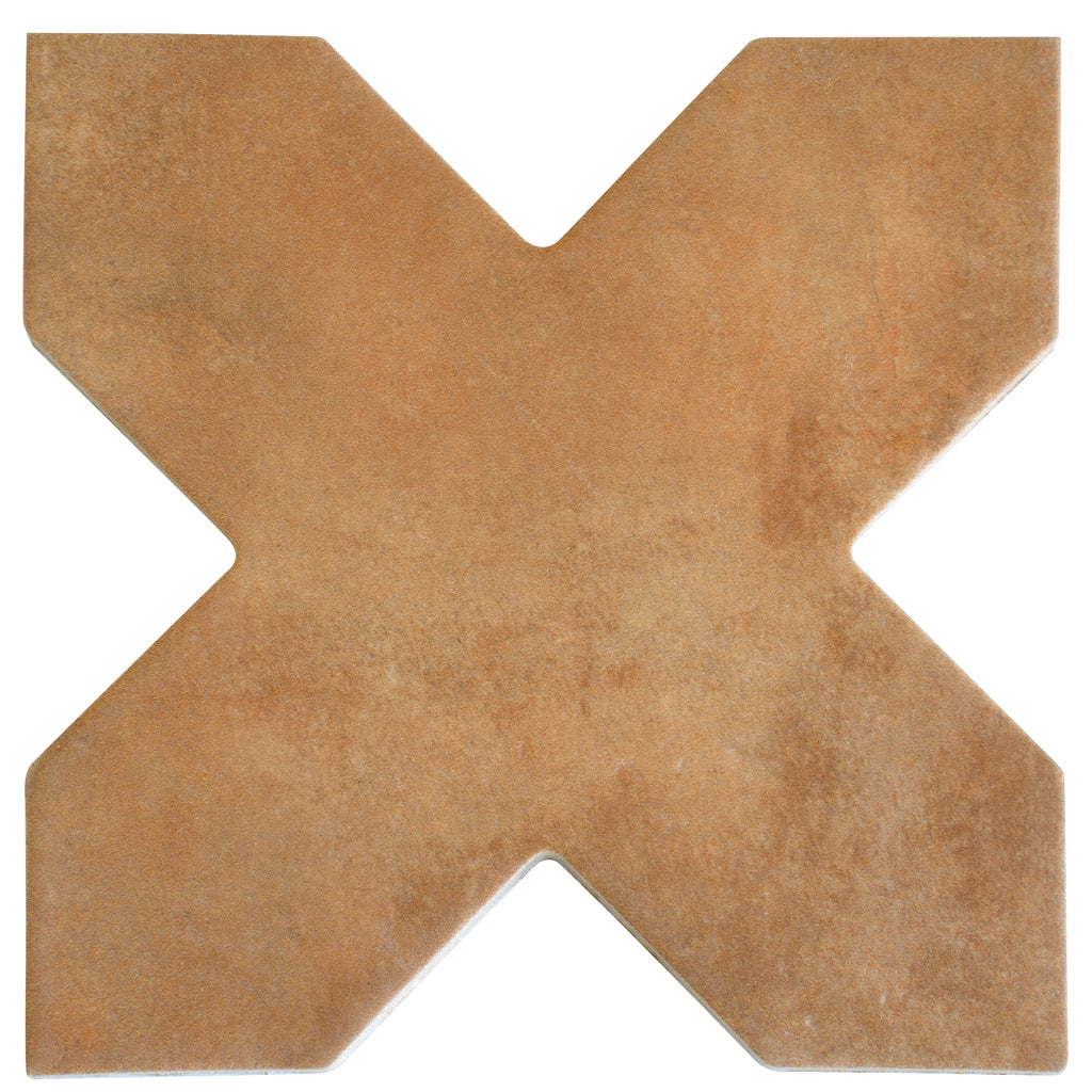 Terracotta 7x7 Matte Cross Porcelain Tile (16 pack, 5.6 sq ft/case) - Sample