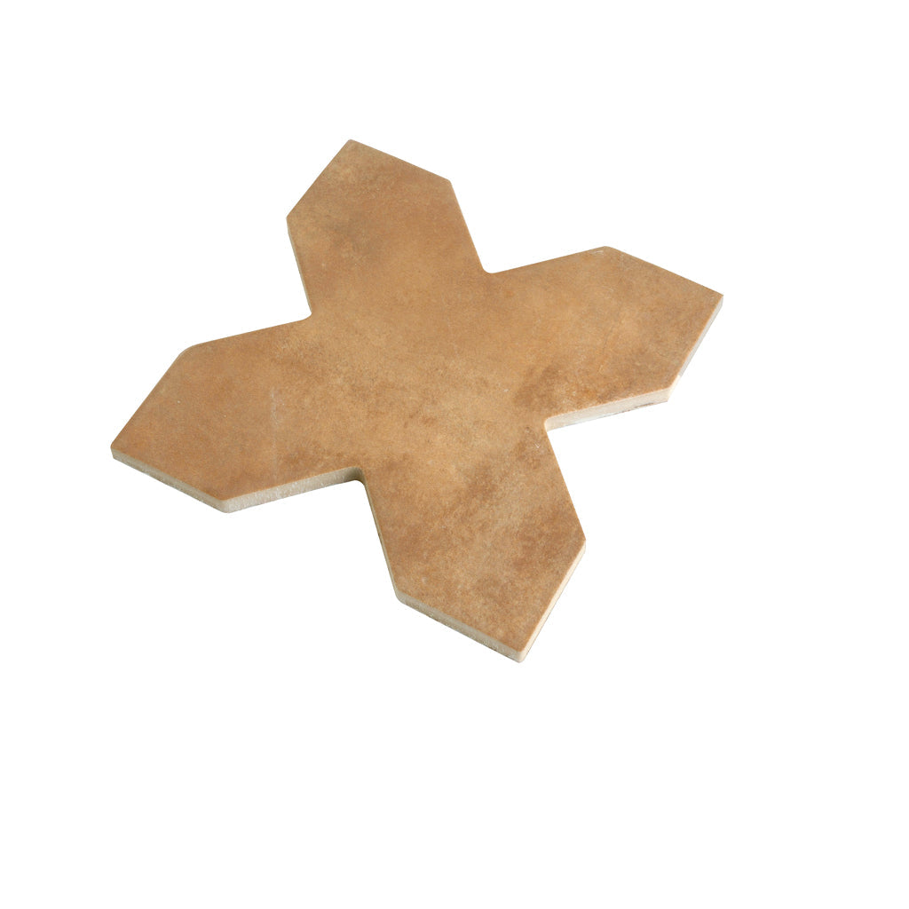 Terracotta 7x7 Matte Cross Porcelain Tile (16 pack, 5.6 sq ft/case) - Sample