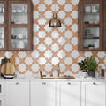 Terracotta 7x7 Matte Cross Porcelain Tile (16 pack, 5.6 sq ft/case)