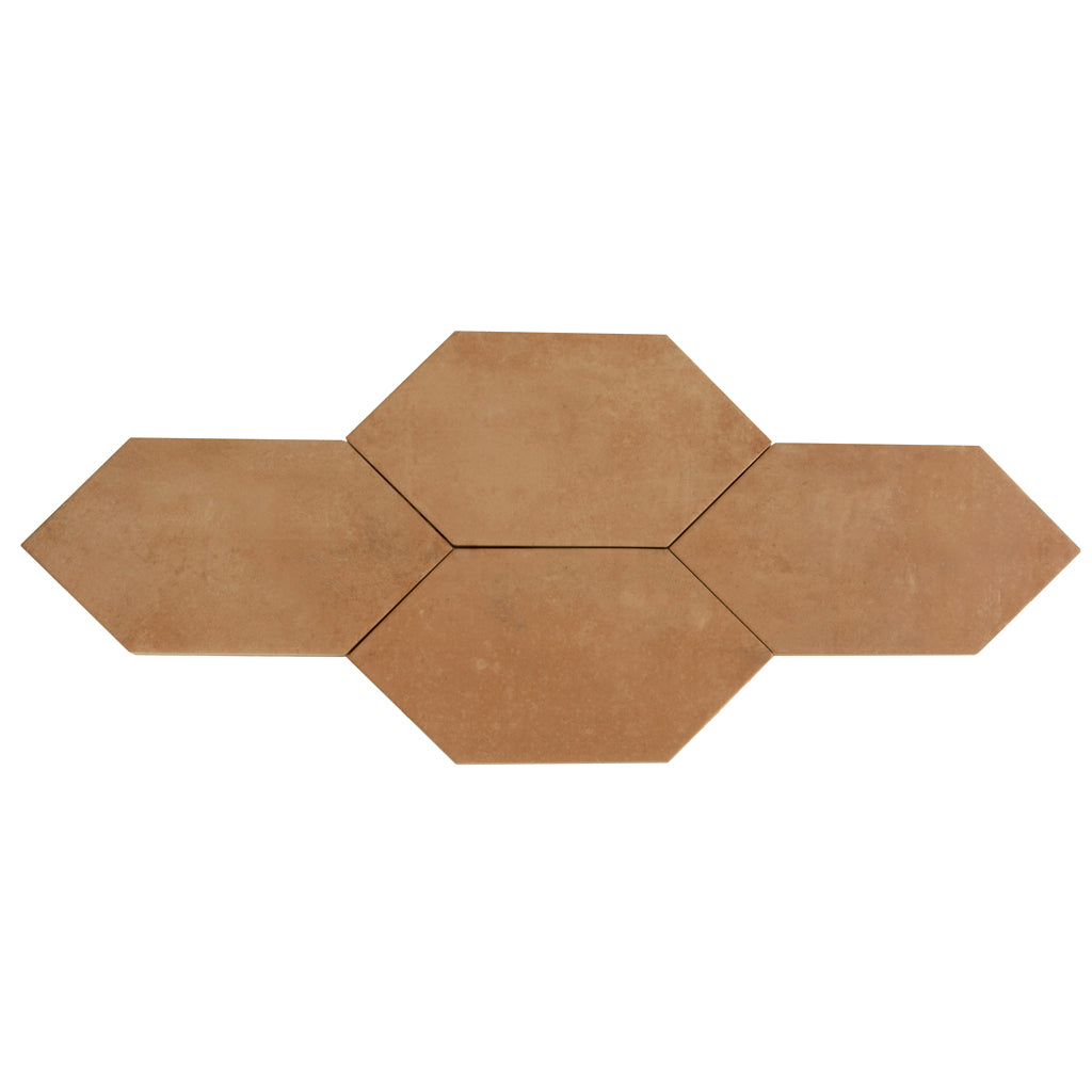Terracotta 6x12 Matte Octagon Porcelain Tile (20 pack, 7.1 sq ft/case) - Sample