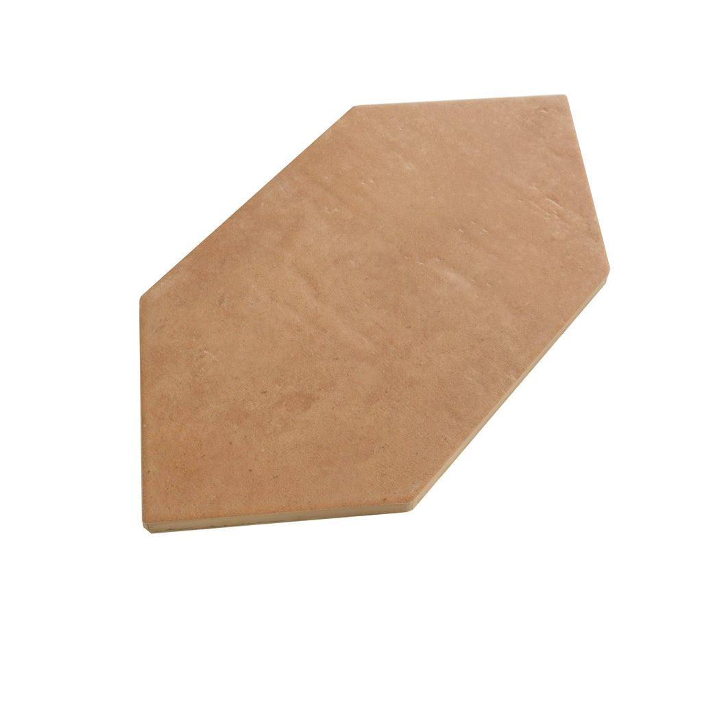 Terracotta 6x12 Matte Octagon Porcelain Tile (20 pack, 7.1 sq ft/case) - Sample