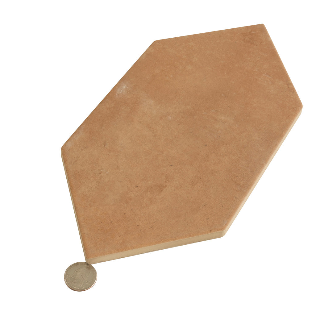 Terracotta 6x12 Matte Octagon Porcelain Tile (20 pack, 7.1 sq ft/case) - Sample