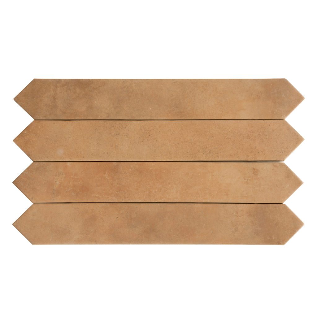 Terracotta 3x19 Matte Picket Porcelain Tile (20 pack, 7.65 sq ft/case)