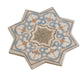 Terracotta Soft Gray-Blue 7x7 Matte Star Porcelain Tile (16 pack, 6.46 sq ft/case)