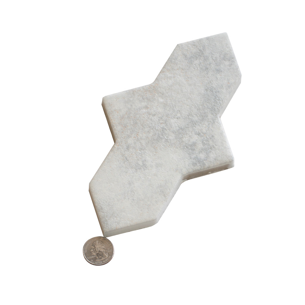 Beige 7x2.5 Matte Star Porcelain Tile (36 pack, 5.33 sq ft/case) - Sample